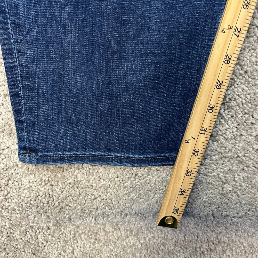 Banana Republic Traveler Jeans Mens 42x34 Dark Wash Taper Fit 5 Pocket Denim EUC